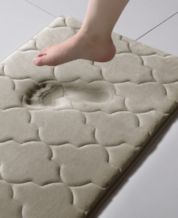 Villa Luxe 2-Pc. Faux-Fur Memory Foam Bath Rug Set - Macy's