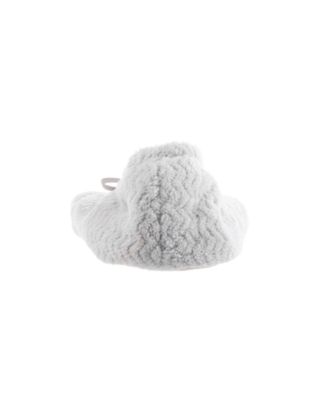 Women's Chevron Micro Terry Ballerina Slipper