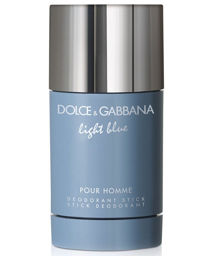Dolce DOLCE&GABBANA Men's Light Blue Pour Homme Deodorant Stick, 2.4 oz - Macy's