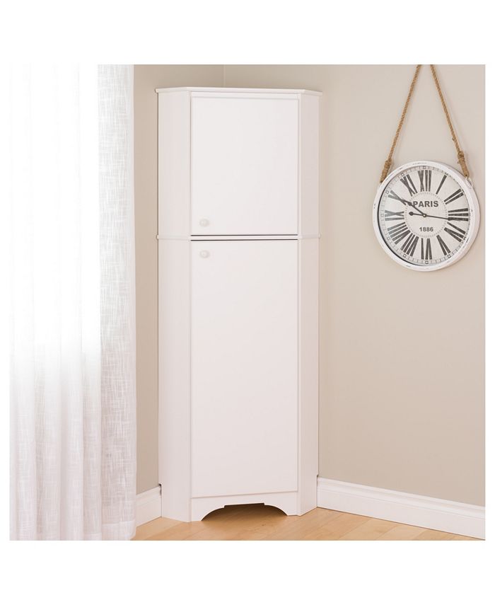 Prepac Elite Tall 2Door Corner Storage Macy's