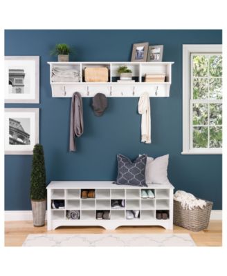 60" Wide Hanging Entryway Shelf
