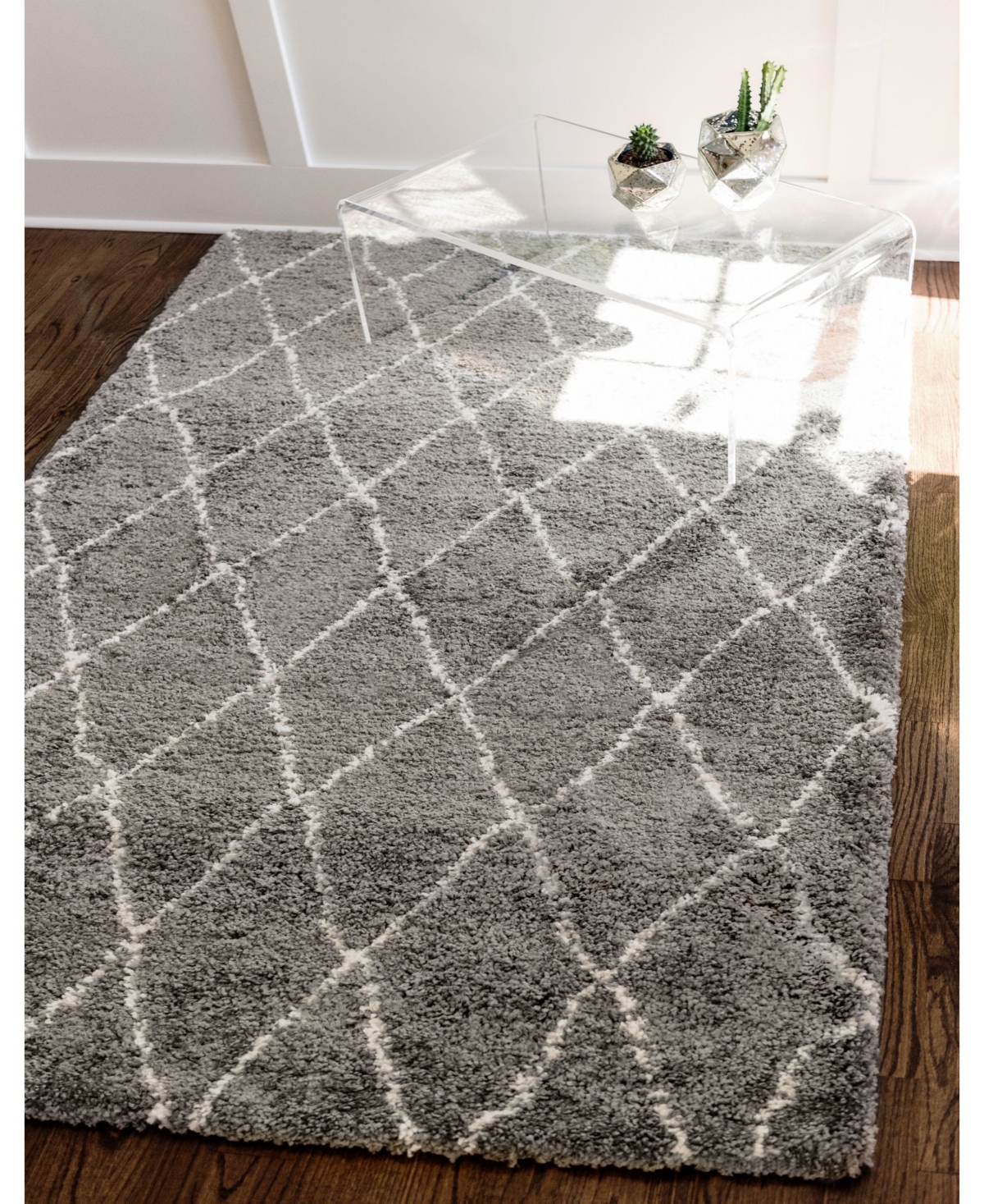 Bayshore Home Fazil Shag Faz3 Area Rug