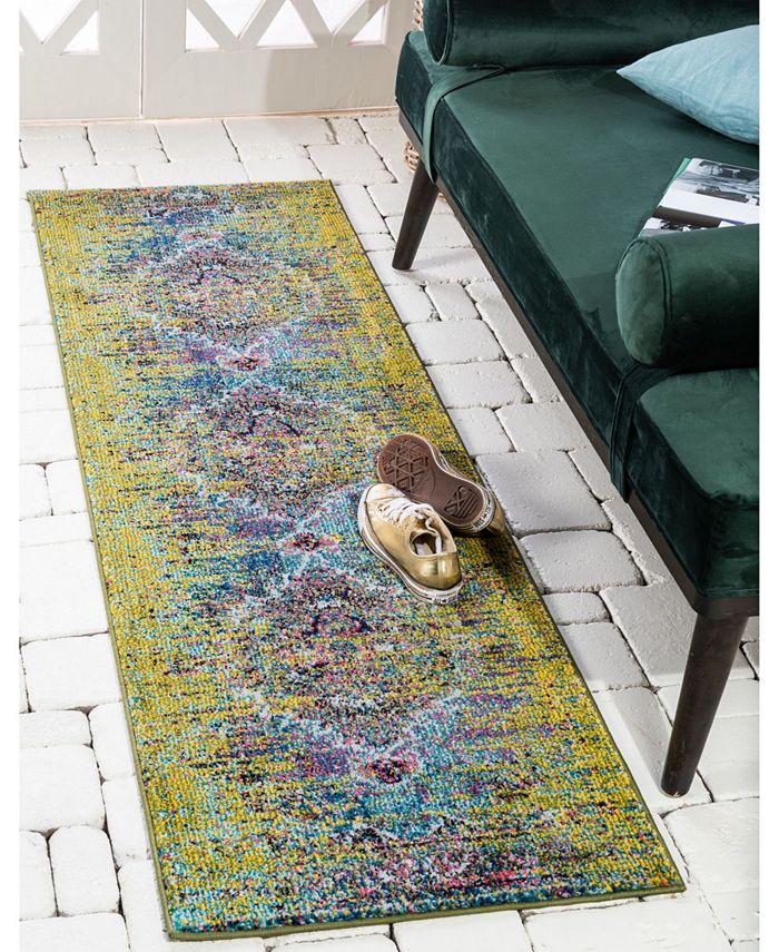 Bayshore Home Brio Bri6 2' x 6' 7" Runner Area Rug & Reviews Rugs