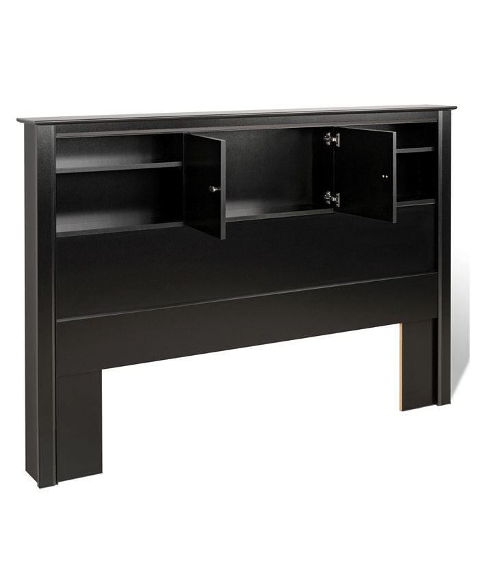 Prepac Kallisto Bookcase Headboard with Doors, Full/Queen Macy's