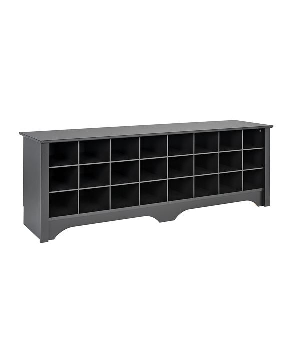 Prepac 24 Pair Shoe Storage Cubby Bench & Reviews - Furniture - Macy's