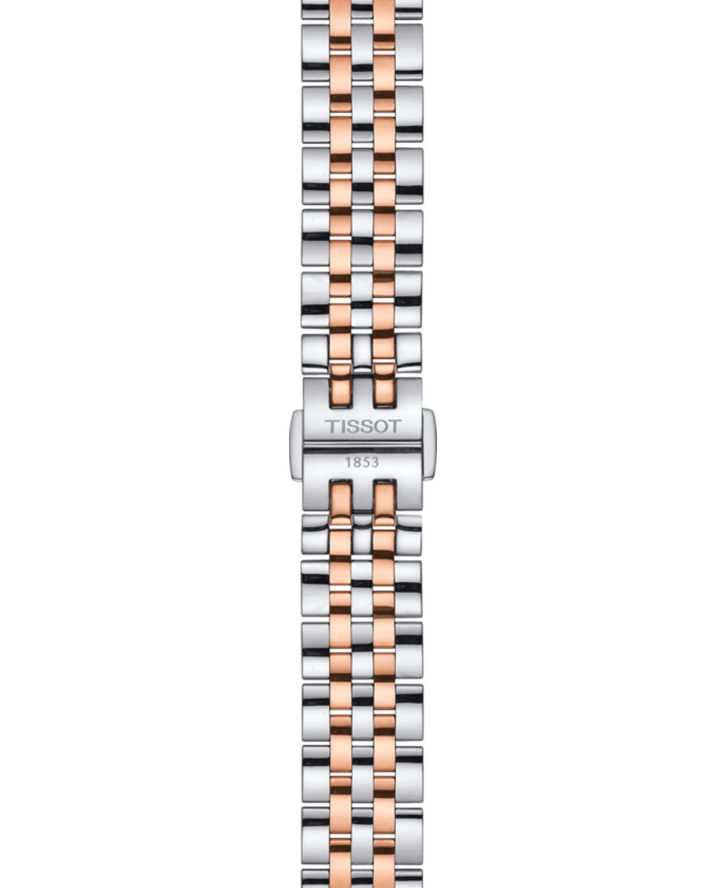 Женские часы Tissot Swiss Automatic Le Locle Diamond-Accent Two-Tone Stainless Steel Bracelet Watch 29mm — фото 7