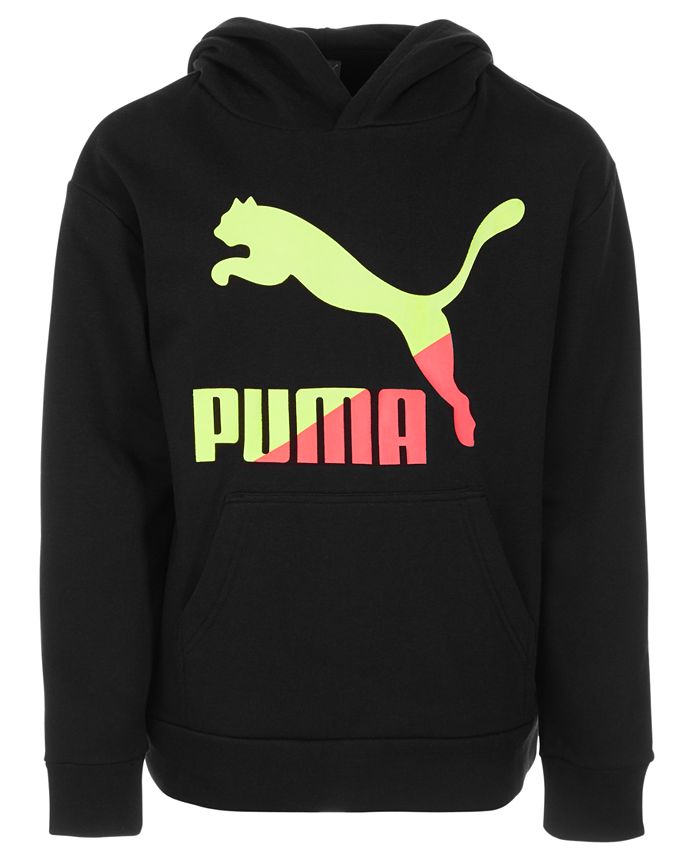 Puma Big Boys Logo-Print Hoodie & Reviews - Sweaters - Kids - Macy's