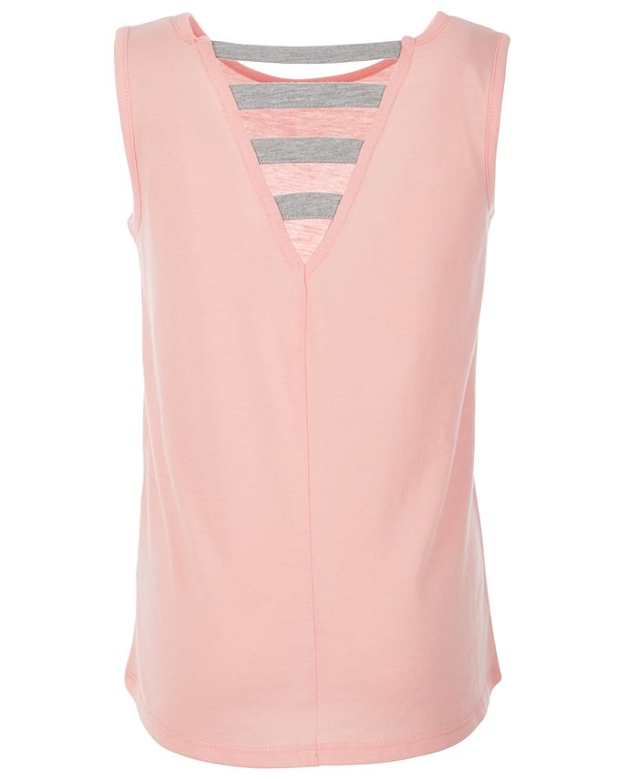 Ideology Little Girls Strappy Back Graphic Tank Top, Created for Macy's ...