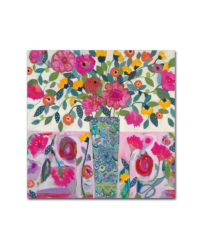 Trademark Global Carrie Schmitt 'Amazing Vase' Canvas Art - 35