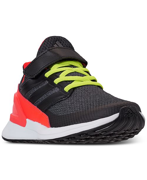 Adidas Little Boys Rapidarun Wide Running Sneakers From Finish