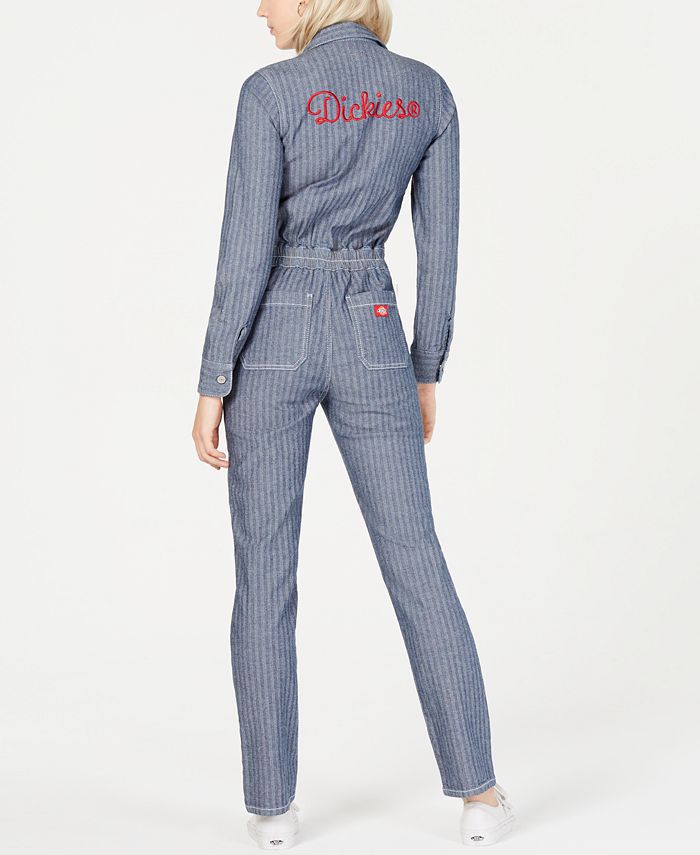 Dickies Cotton Herringbone Jumpsuit Macy's