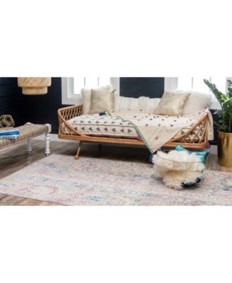 Bayshore Home Nira Nir1 Light Green 2' 2" x 3' Area Rug