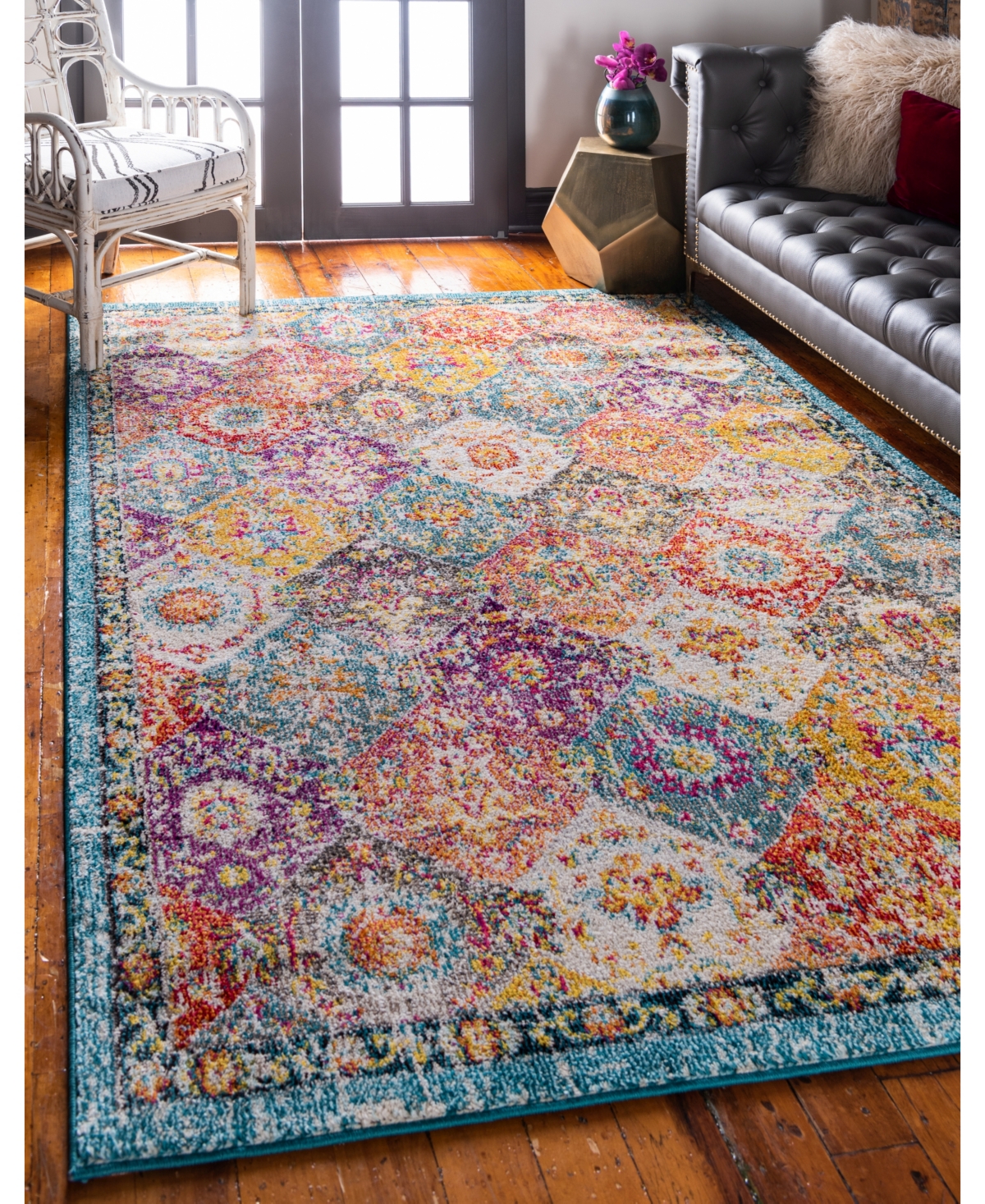 Closeout! Bayshore Home Lorem Lor2 8' x 10' Area Rug