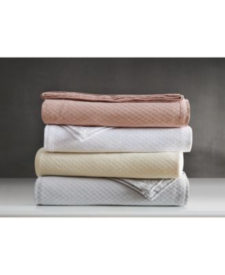 Shop Charisma 100 Cotton Deluxe Woven Blankets In Beige