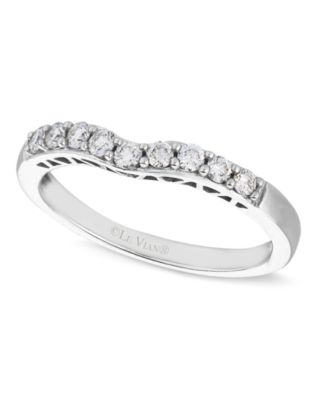 Le Vian - Diamond Diamond Wedding Band (1/4 ct. t.w.) in 14k White Gold
