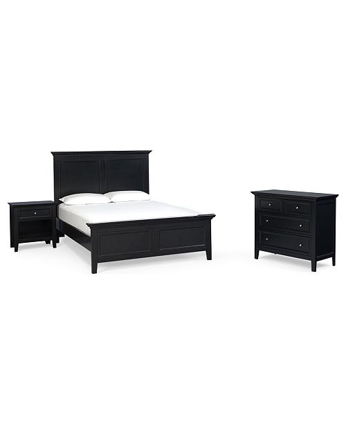 Furniture Closeout Captiva Full 3 Pc Bedroom Set Bed