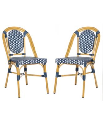 Safavieh - Lenda French Stackable Bistro Chair, Quick Ship