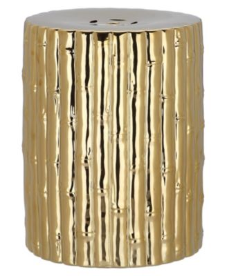 Safavieh - Bamboo Garden Stool, Quick Ship