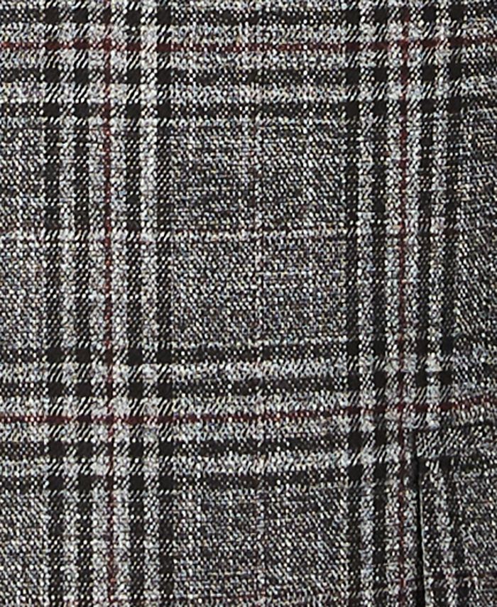 Bar III Men's SlimFit Stretch Black/White Plaid Sport Coat, Created