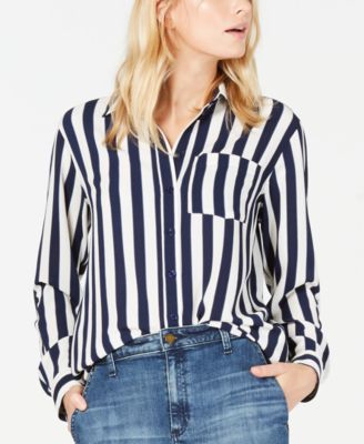 michael kors striped shirt