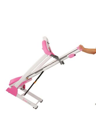 Sunny Health & Fitness Sunny Health and Fitness Pink Treadmill