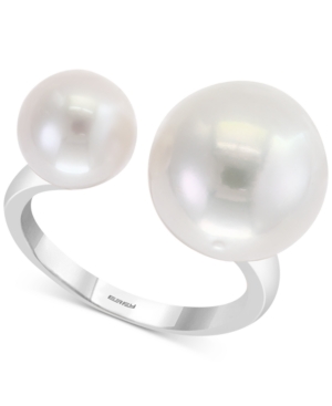 image of Effy Cultured Freshwater Pearl (8-1/2 & 12-1/2mm) Cuff Ring in Sterling Silver
