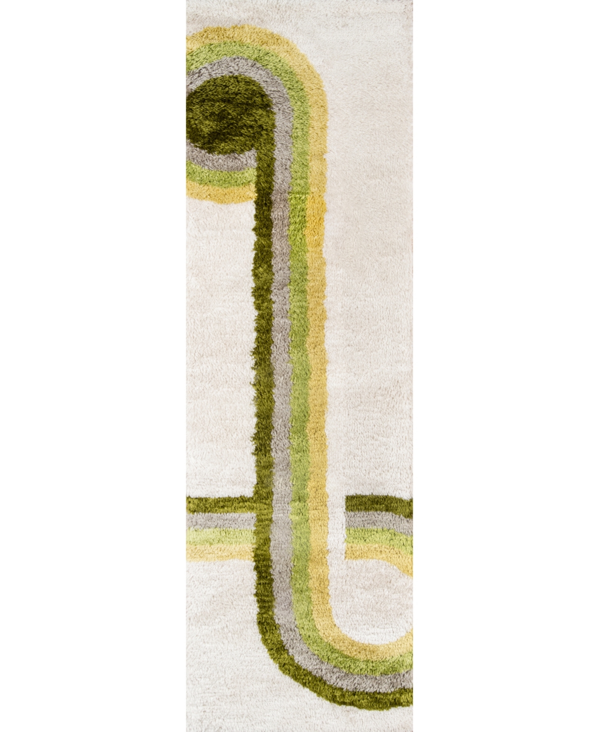 Novogratz Retro Ret-3Area Rug - Green