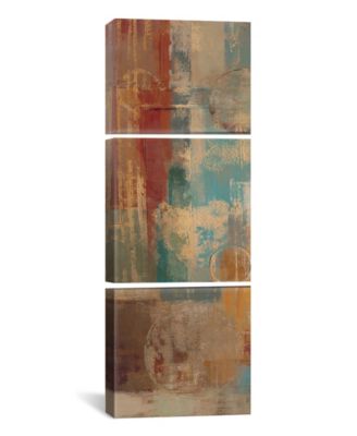 Oriental Trip Panel I by Silvia Vassileva Gallery-Wrapped Canvas Print - 36" x 12" x 1.5"