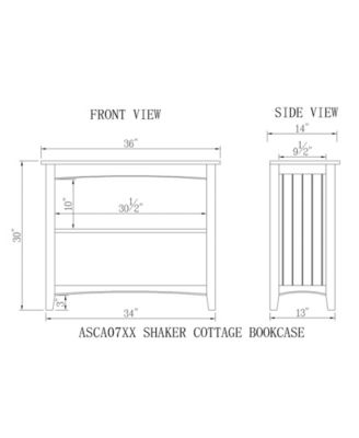 Shaker Cottage Bookcase