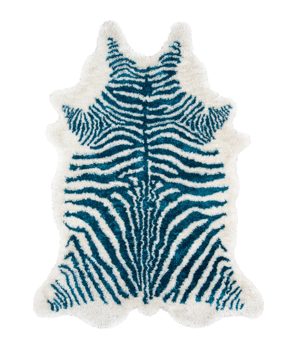 Novogratz Kalahari Kal-1 Turquoise 7'6in x 9'6in Area Rug - Turquoise