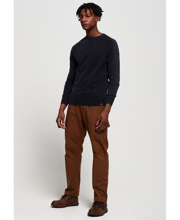 Long Sleeve Garment Dyed Sweater main image 0