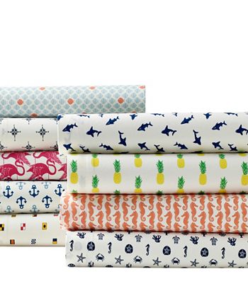 Poppy & Fritz - Seahorses Sheet Set, Queen