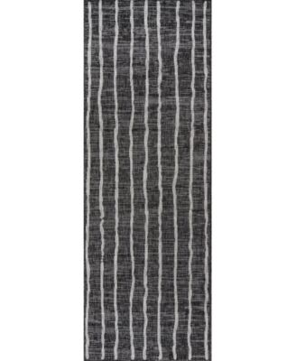 Novogratz Villa Vi-03 Charcoal 3'11" x 5'7" Outdoor Area Rug