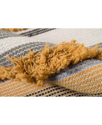 Novogratz Indio Ind-6 Mustard 3' x 5' Area Rug