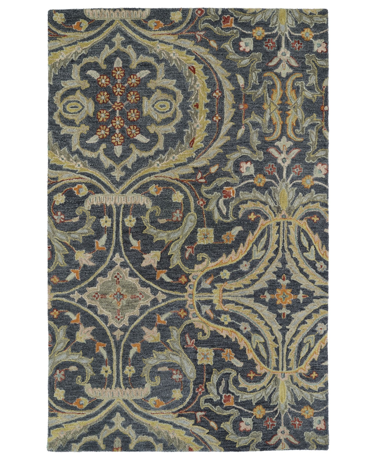 Kaleen Helena 3206-73 Pewter 8' x 10' Area Rug - Silver