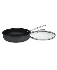 Chefs Classic Hard Anodized 12" Deep Fry Pan w/ Cover