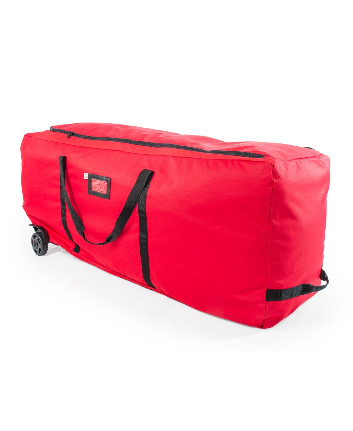 Ez Roller 9' Artificial Christmas Tree Storage Bag with Wheels - Red