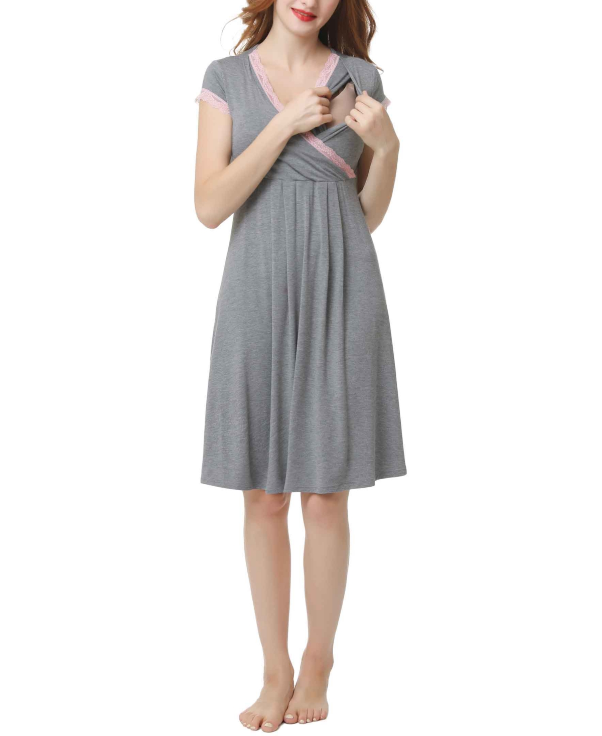 Kimi & Kai Jenny Maternity Nursing Night Gown