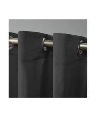 Delano Indoor/Outdoor Grommet Top Curtain Panel Pair, 54" x 108"