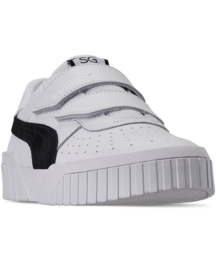 Puma Women's Cali Velcro Casual Sneakers from Finish Line - Macy's