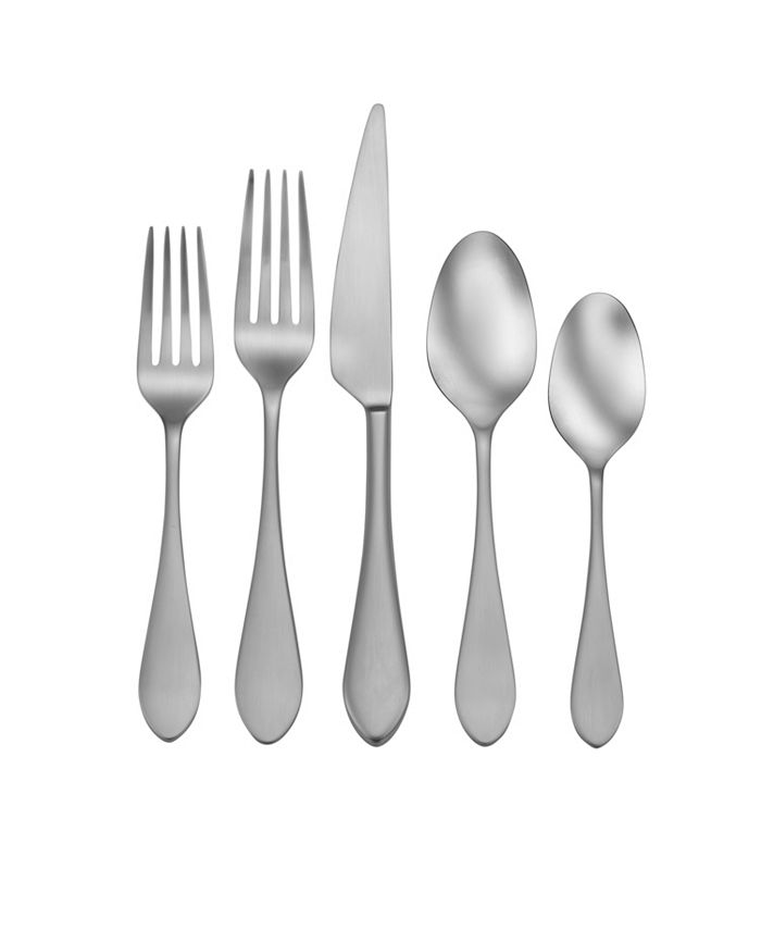 Craft Kitchen Satin Kailey 20-PC Flatware Set, Service for 4 - Macy's