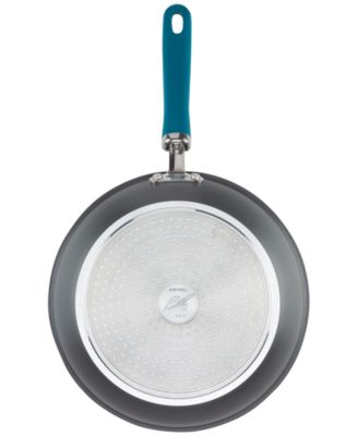 Create Delicious Hard Anodized Aluminum Nonstick 10.25" Deep Skillet