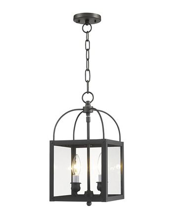Livex - Milford 2-Light Convertible Mini Pendant/Ceiling Mount