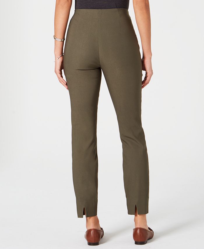 Charter Club Chelsea Petite Tummy-Control Ankle Pants, Created for Macy's - Macy's