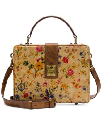 Patricia Nash Prairie Rose Tauria Leather Satchel - Macy display picture 1
