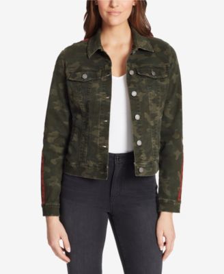 levi's camo jean jacket