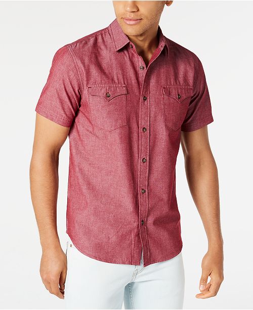 Levi S Men S Chambray Shirt Reviews Casual Button Down Shirts