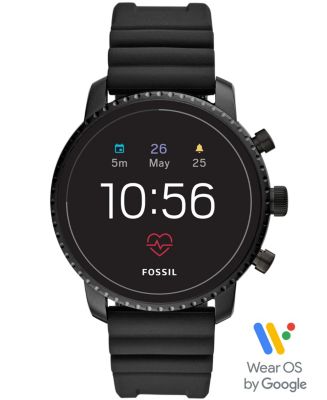 Fossil gen 2025 4 black silicone