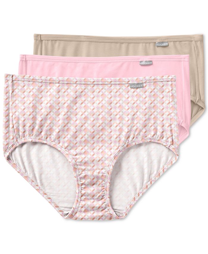 Womens Pink Elance Supersoft Classic Fit Brief Dominican Republic