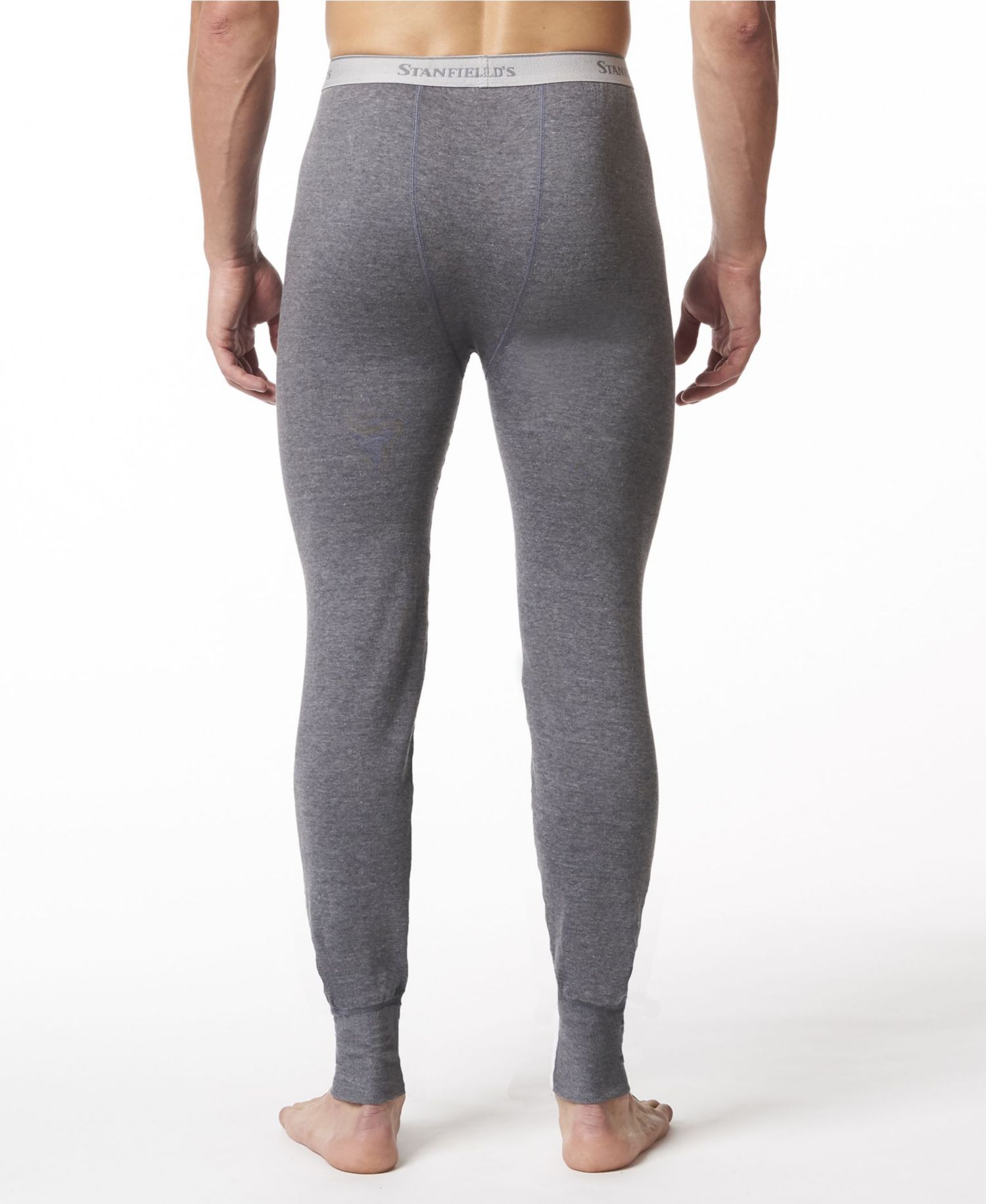 Men's 2 Layer Cotton Blend Thermal Long Johns